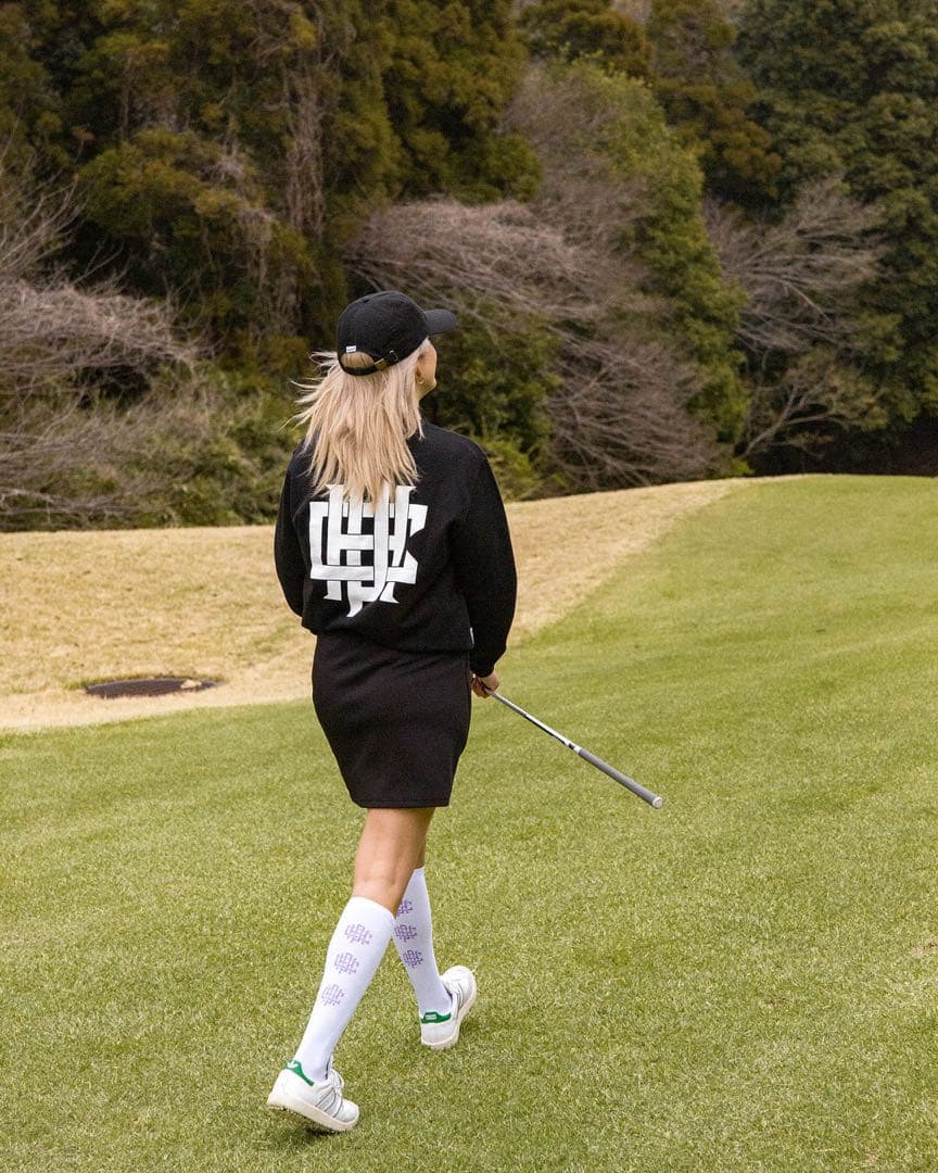 Cph/Golf キャプテンズヘルム ゴルフ オーバーラップ ロゴ　スウェット