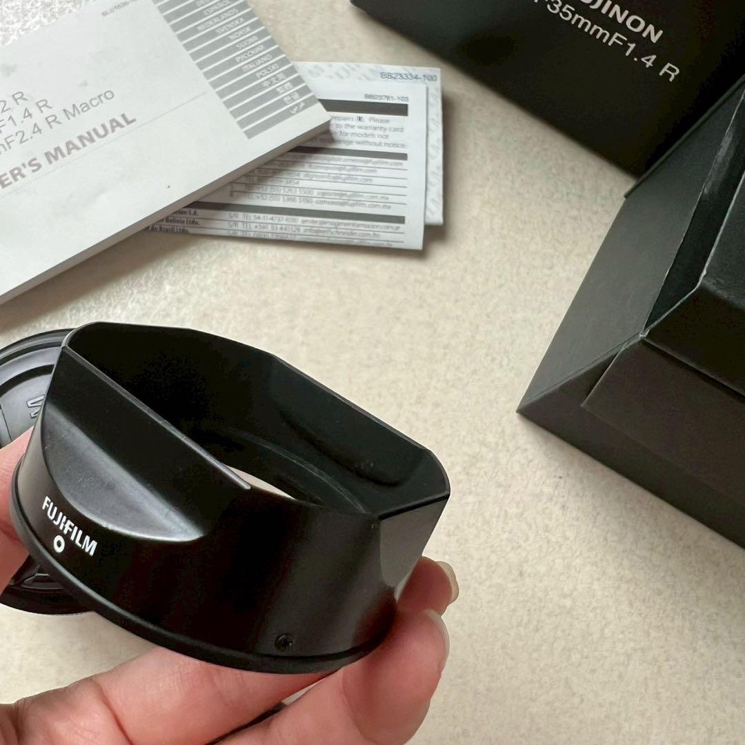 FUJIFILM フジノン　XF35mm f1.4R　X 交換レンズ　単焦点