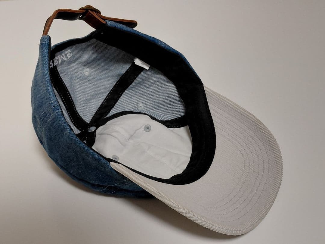 Supreme　2-Tone　S Logo　6-Panel　ウォッシュド デニム