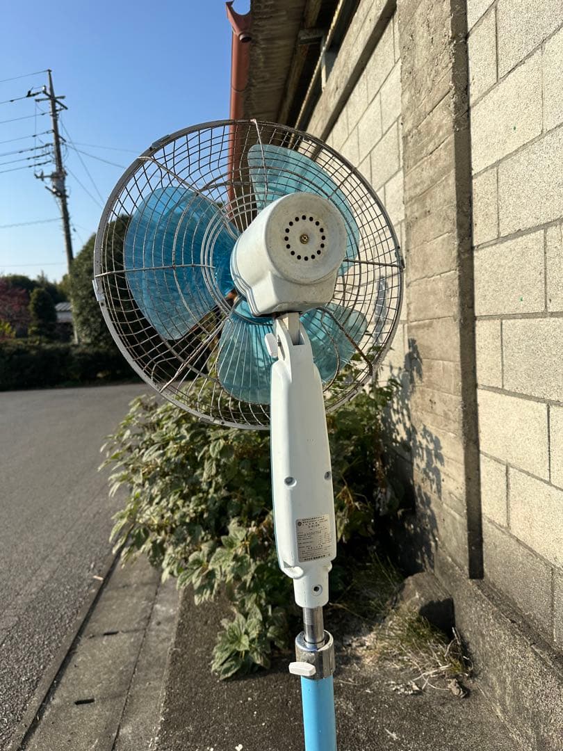 HITACHI 日立 扇風機 S-818 3枚羽根 昭和 （全機能OK！）