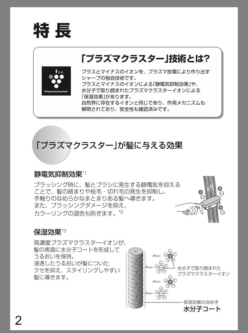 新品未使用シャープSHARPプラズマクラスターヘアドライヤーナノイー