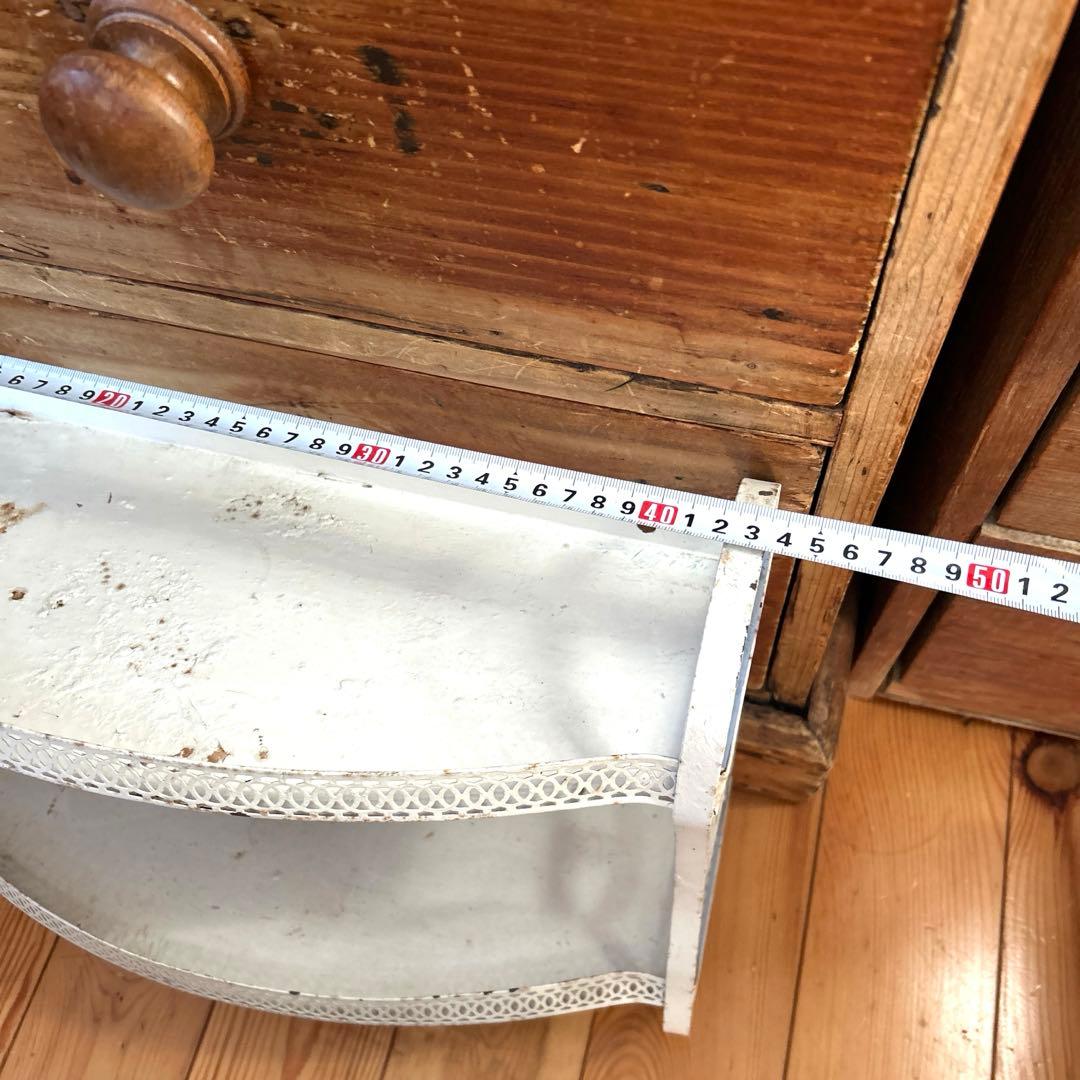 アンティーク　アイアンシェルフ