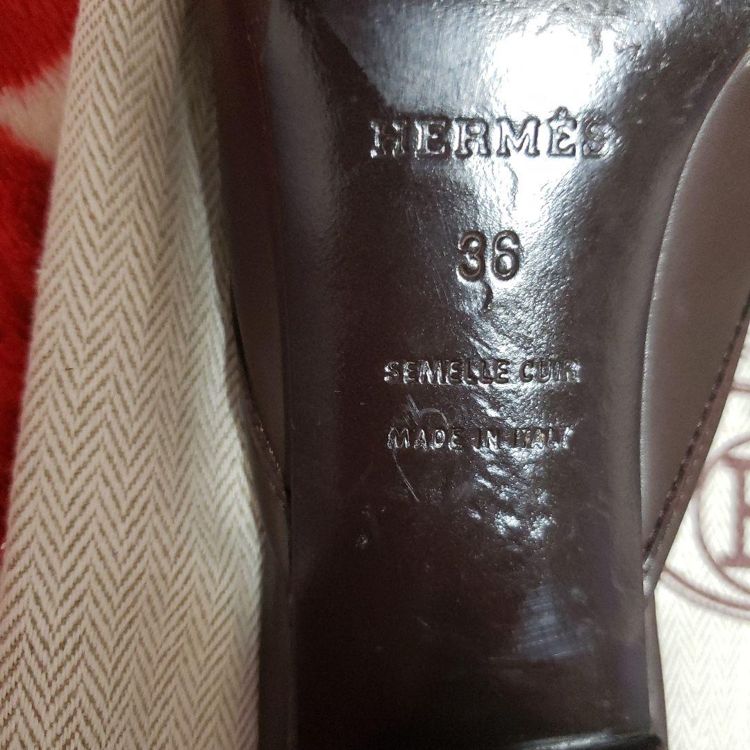 エルメス　HERMES　ミュール　パンプス　極美品保護シール付き♥️