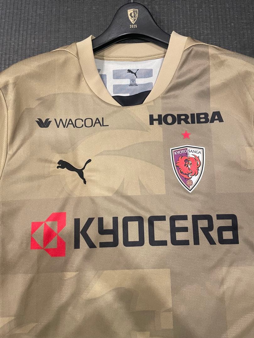 京都サンガ リミテッドユニフォーム　ラファエル　エリアス　ゴールド