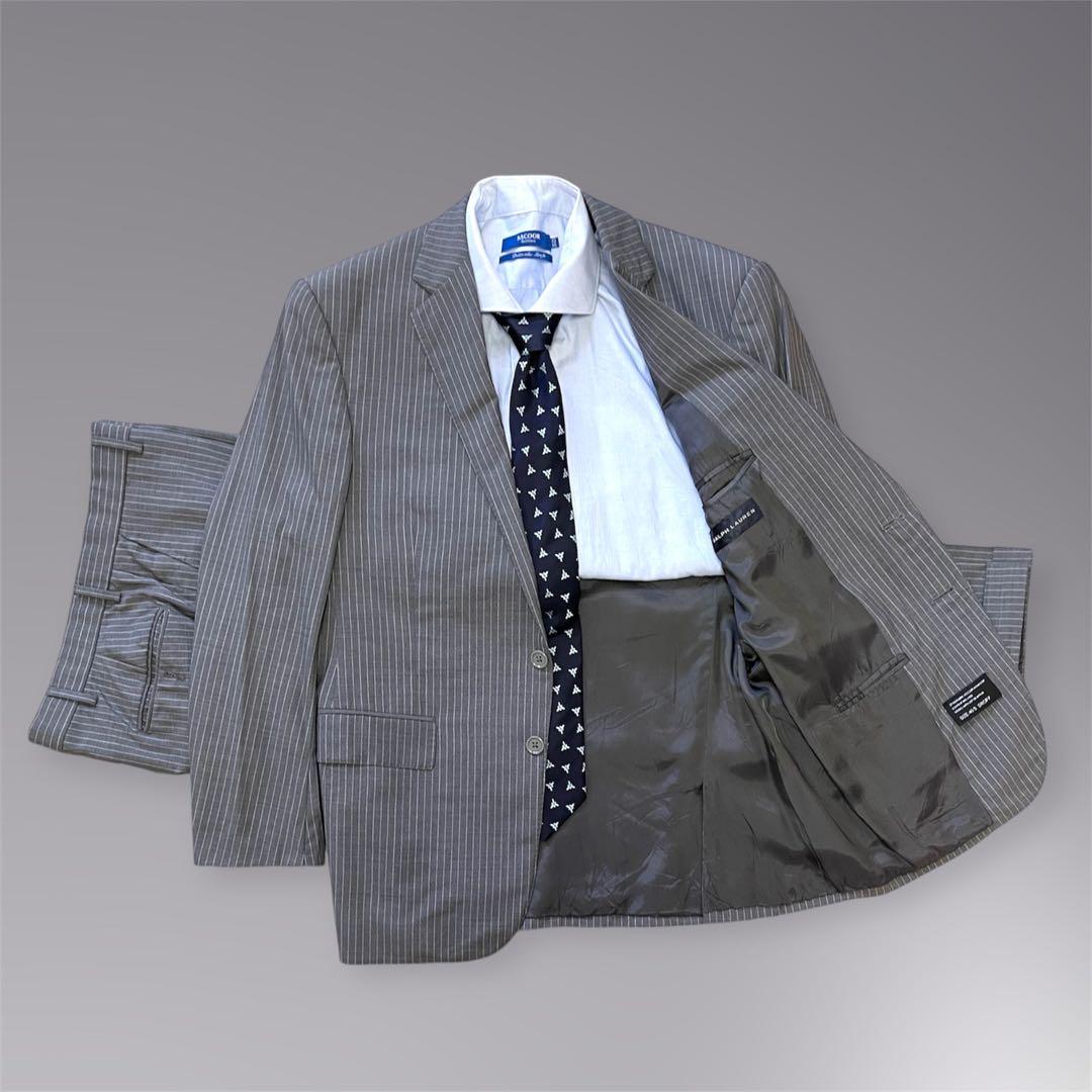 Ralph Lauren Black Label スーツ 40S ストライプ