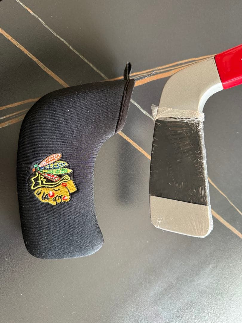 シカゴ・ブラックホークス パター(木製限定記念品)