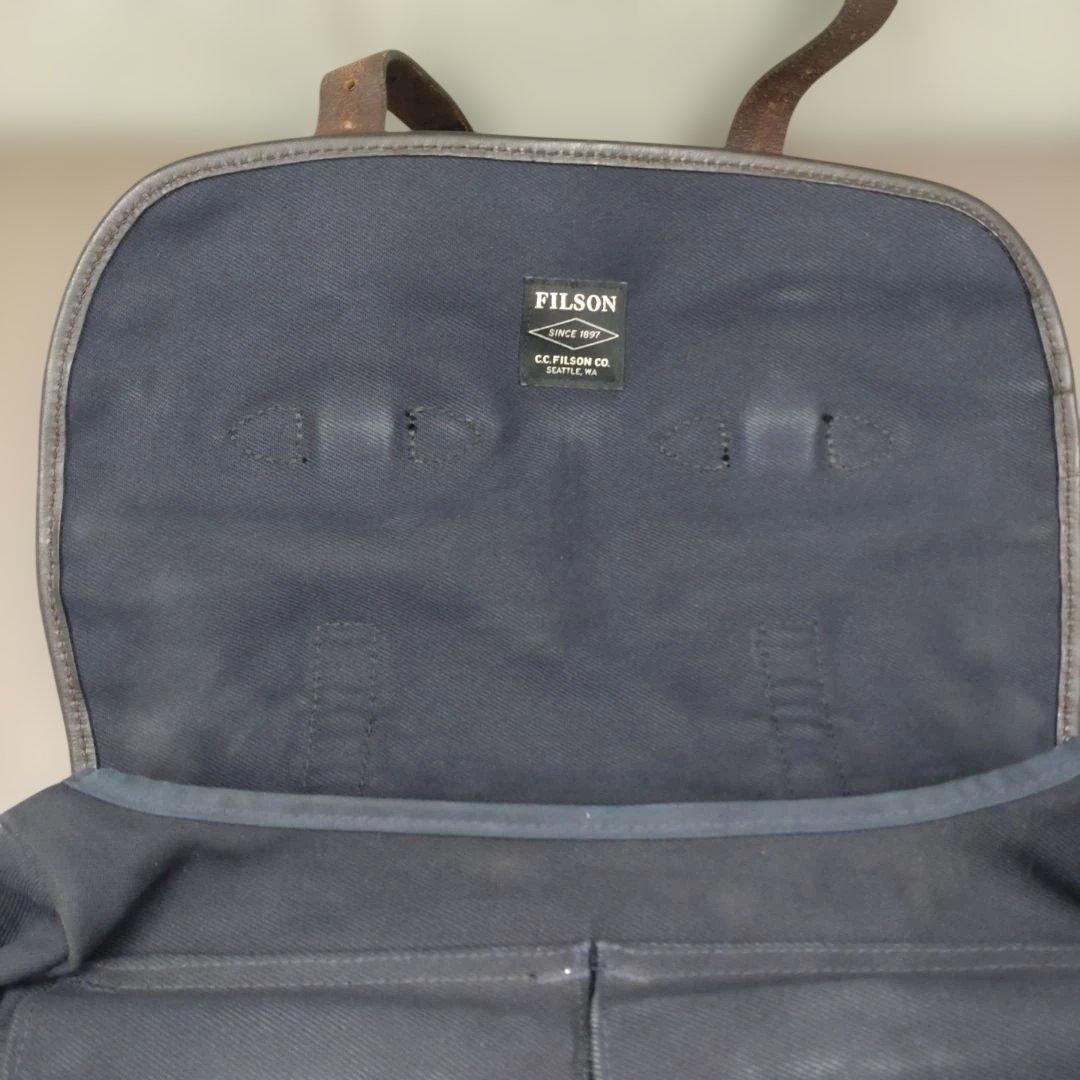 フィルソン　フィールドバッグ　Мサイズ　ネイビー