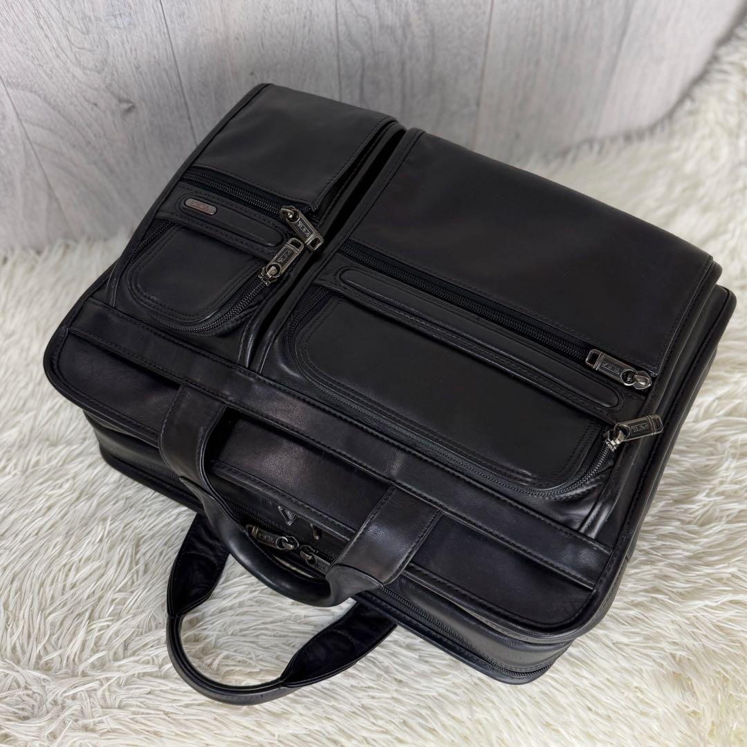 美品♡パソコンケース付♡A4♡TUMI トゥミ レザー 2way ビジネスバッグ