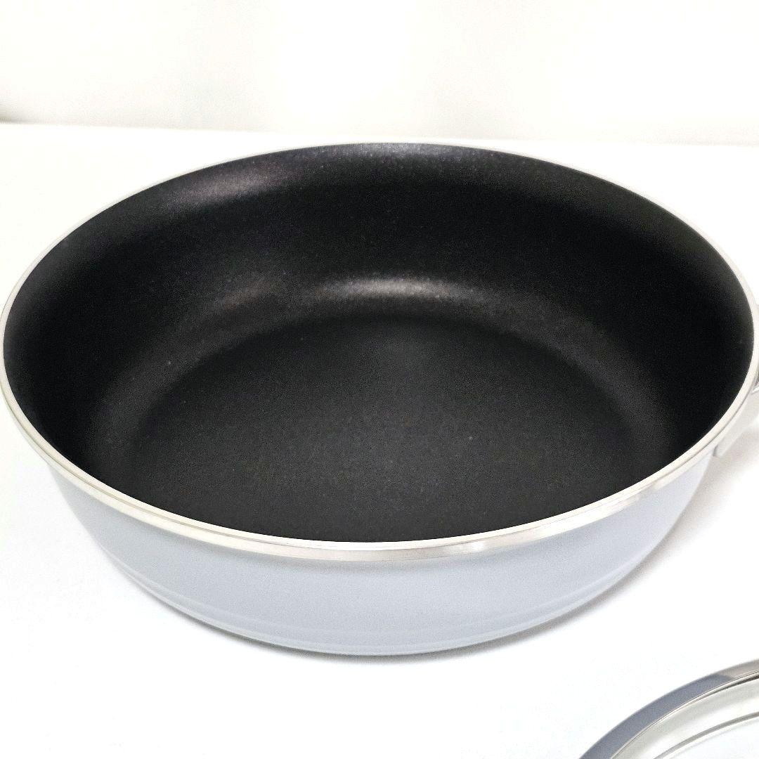 【未使用品】アサヒ軽金属　オールライト フライパン 26cm　ダイヤモンドグレー