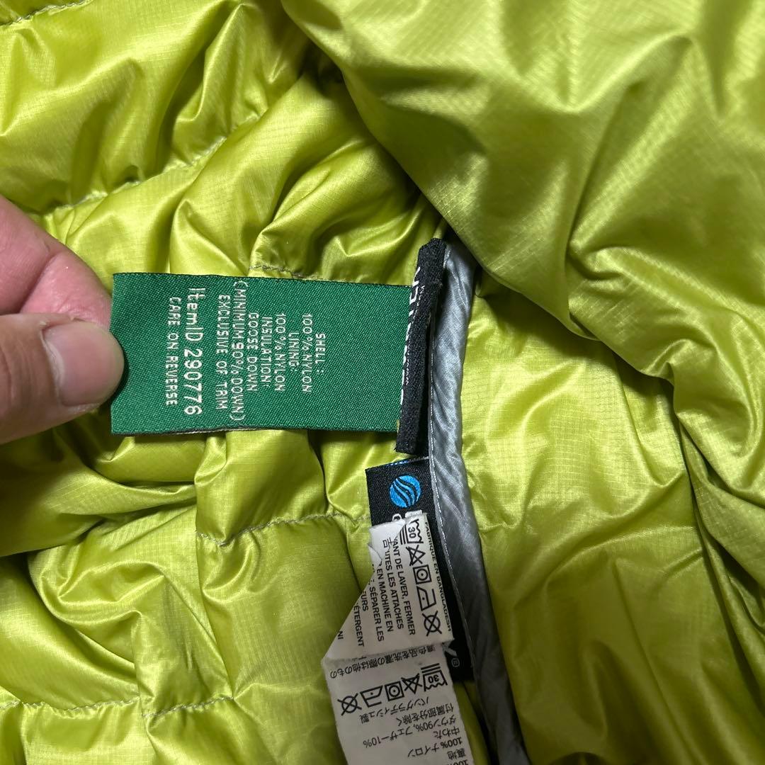 old L.L.Bean 850filグレー　ダウンジャケットXXL古着 90s