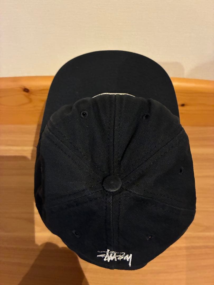 90s OLD STUSSY 紺タグ ロゴキャップ