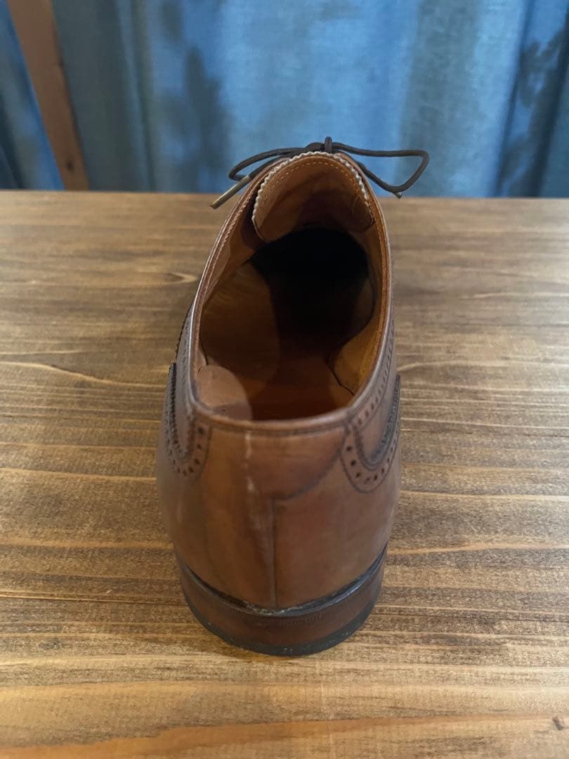 スコッチグレイン ウィングチップ ドレスシューズ