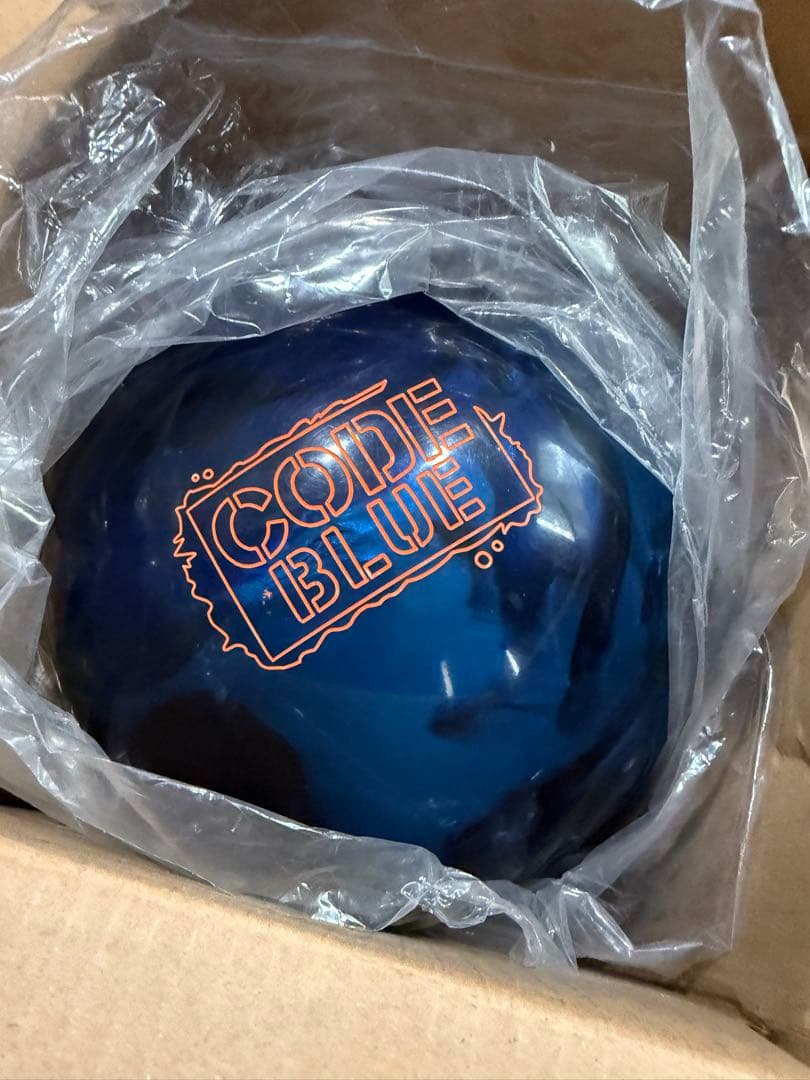 ボウリングボール　ストーム　コードブルー　新品　未使用　15P STORM