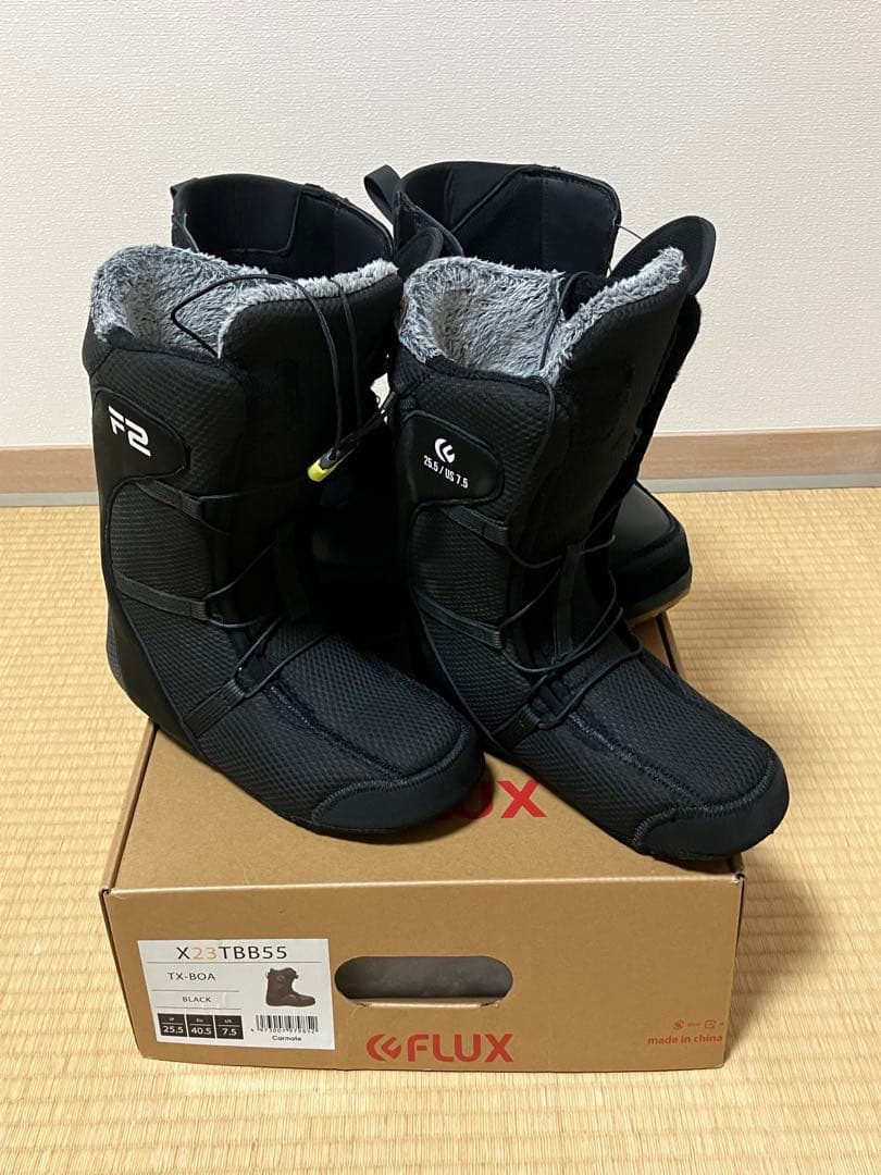 FLUX TX-BOA スノーボードブーツ ブラック JP 25.5