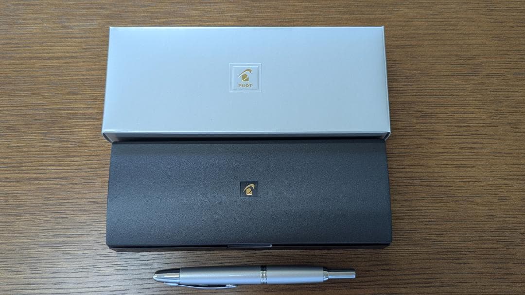 【値下 試筆のみ】万年筆 パイロットキャップレスPILOT FCN-1MR-SM