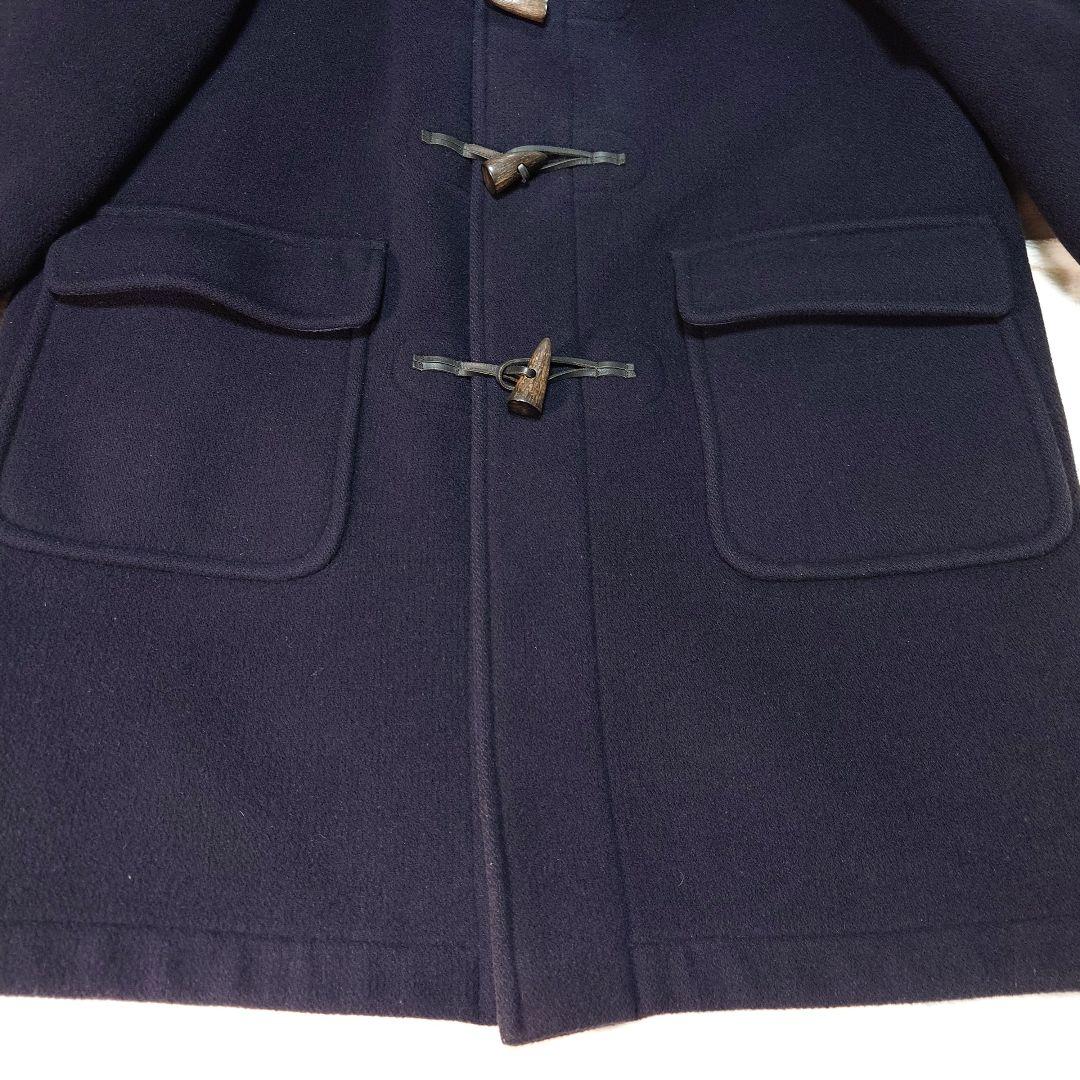 希少✨トゥモローランド ウール混 ダッフルコート 水牛トグル 英国製 ネイビー