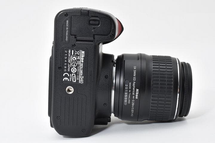 15703F 使用少!清潔感ある美品! Nikon D40 ズームレンズセット♪