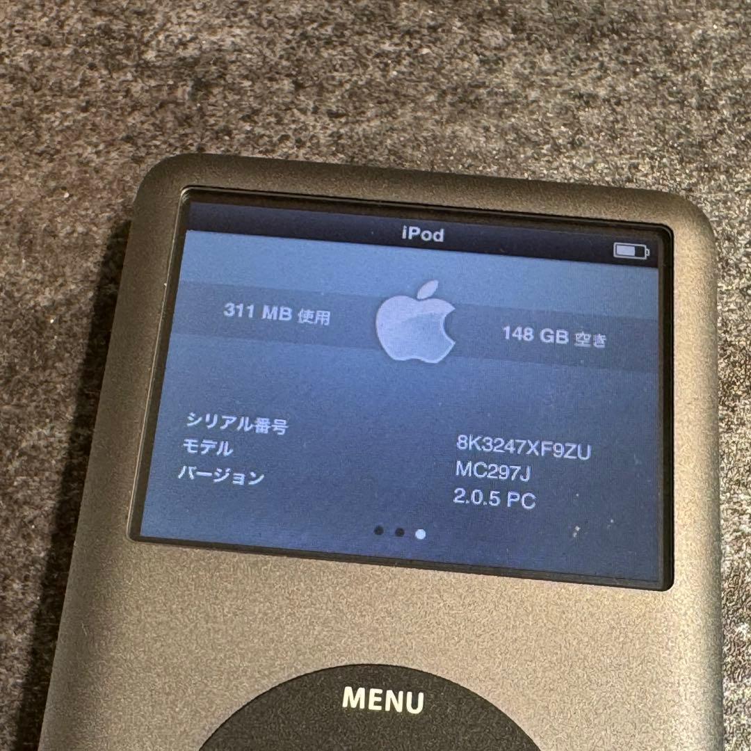 iPod classic 160GB 動作確認済 MC297J
