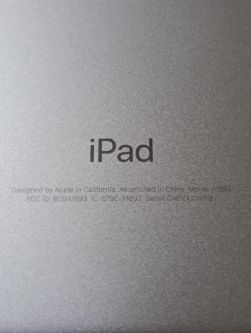 超美品 iPad 第6世代 バッテリー97%