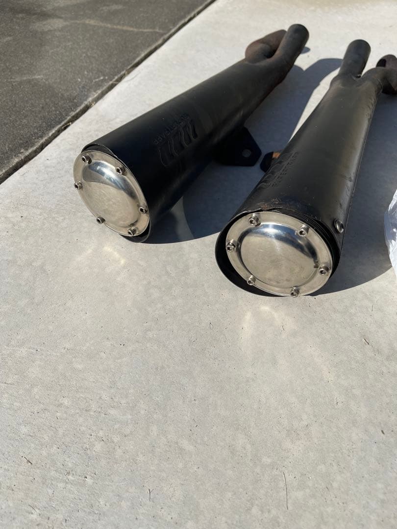 スーパートラップ Vmax1200 マフラー スリップオン