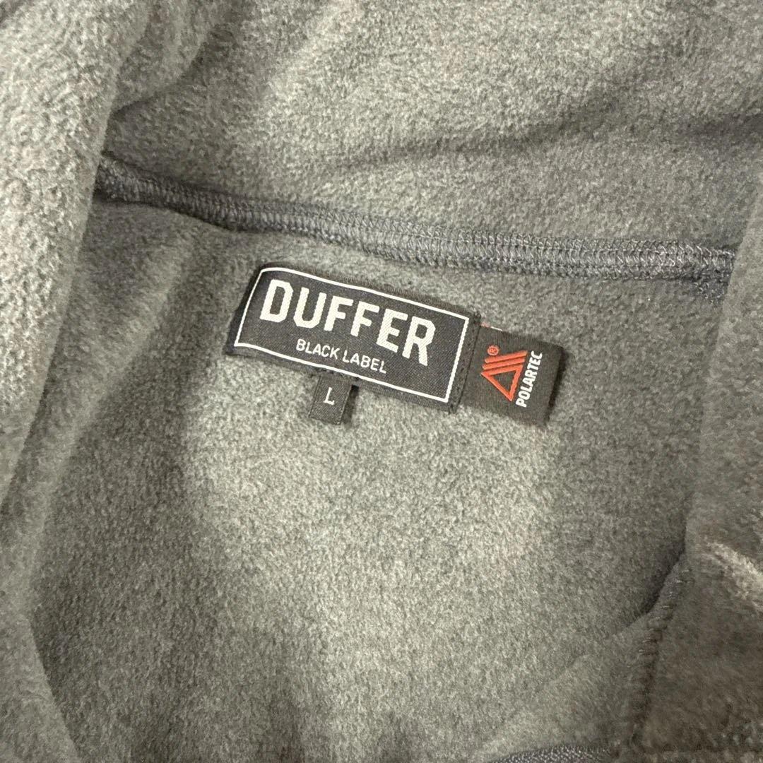 【新品】DUFFER POLARTEC フルジップベスト（L）