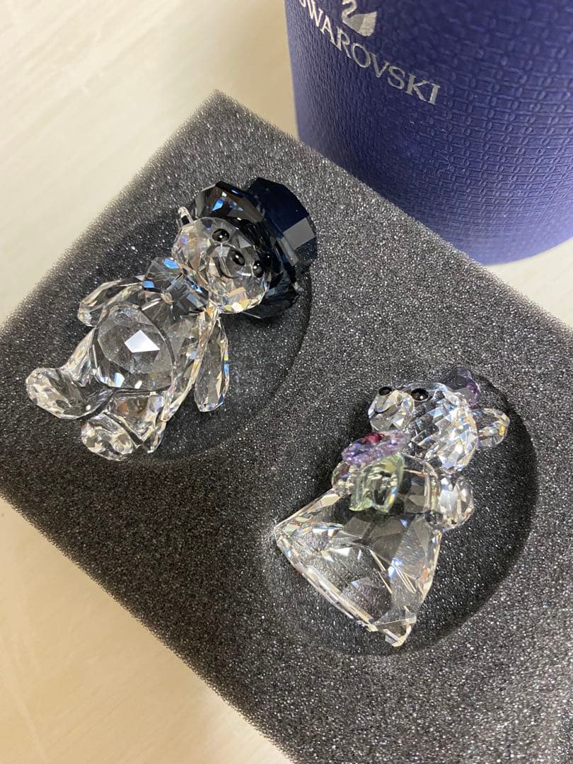 Swarovski クリスタルベア 置物