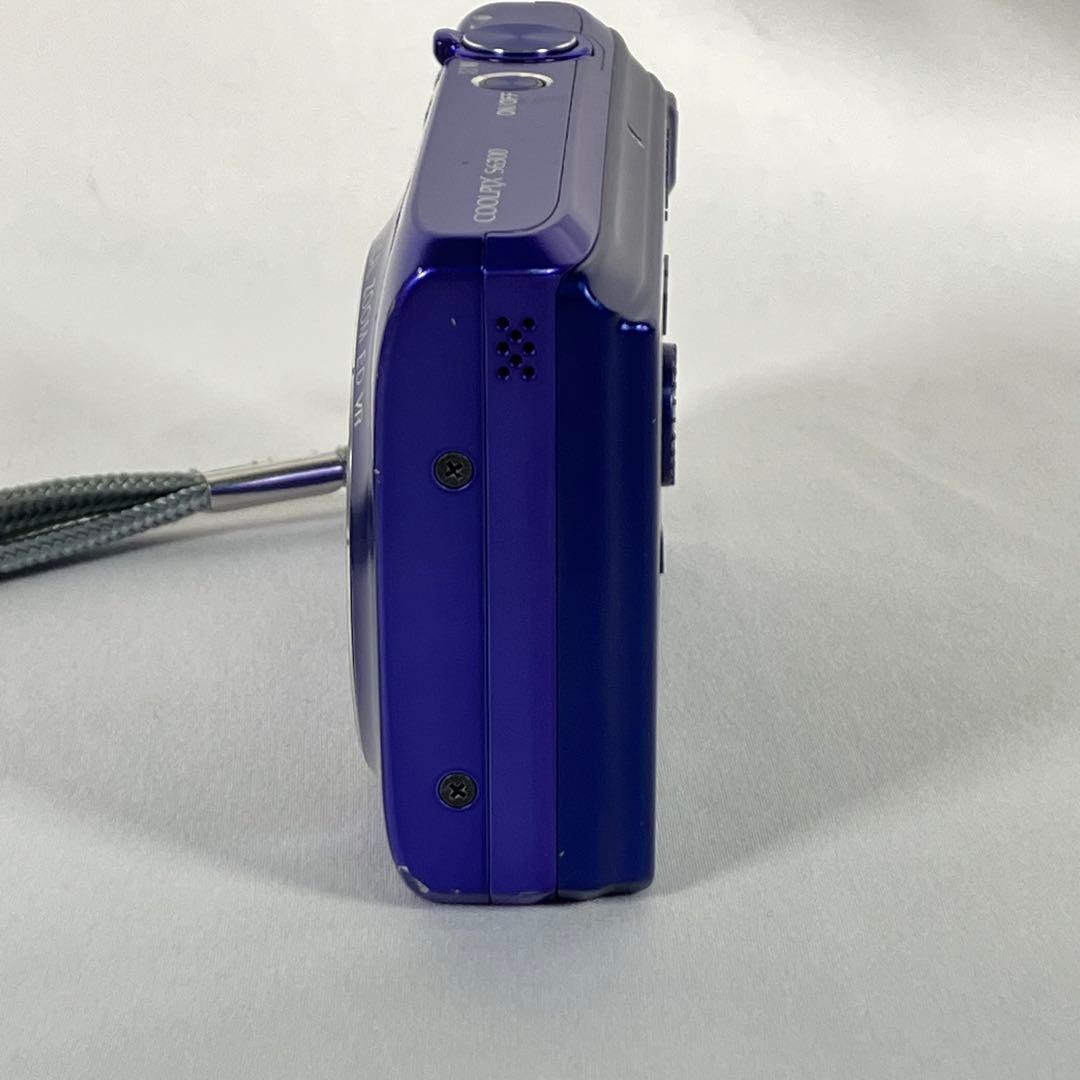 【動作確認済】Nikon COOLPIX S6300 ブルー デジカメ