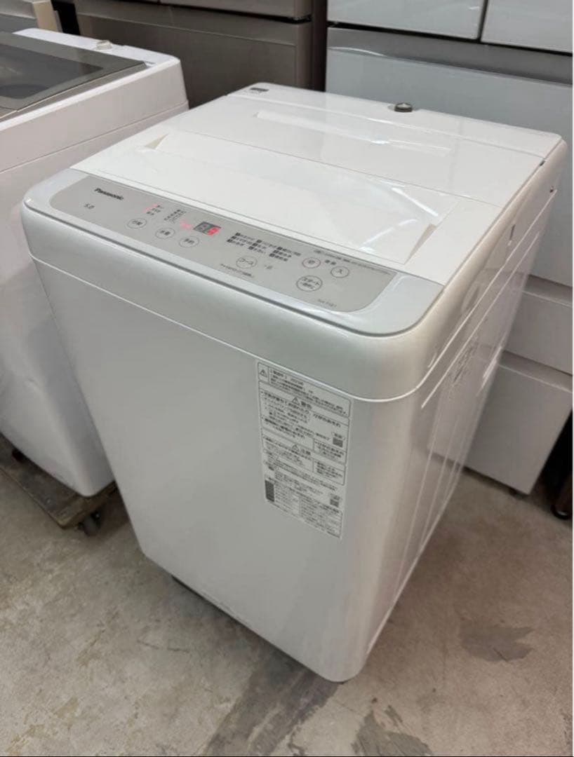 【高年式】 2023年式 5kg Panasonic 洗濯機 NA-F5B1