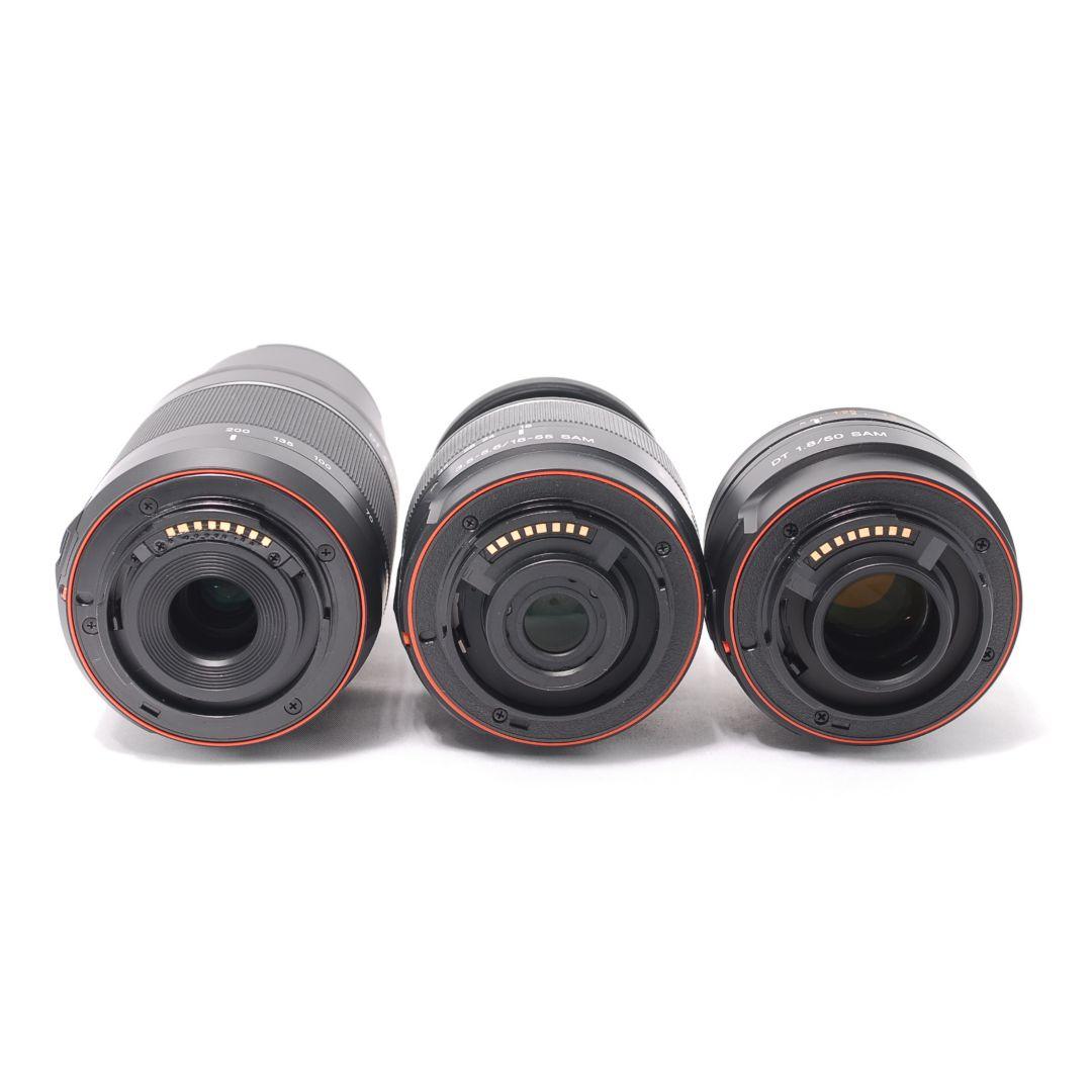 ❤即購入1000円OFF❤ SONY α65 単焦点 望遠 レンズ3本セット