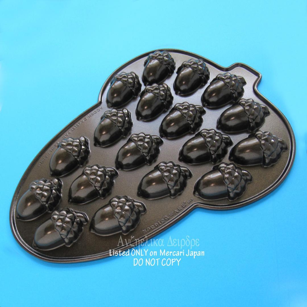 ★ノルディックウェア ACORN CAKELET PAN どんぐり 茶 新品