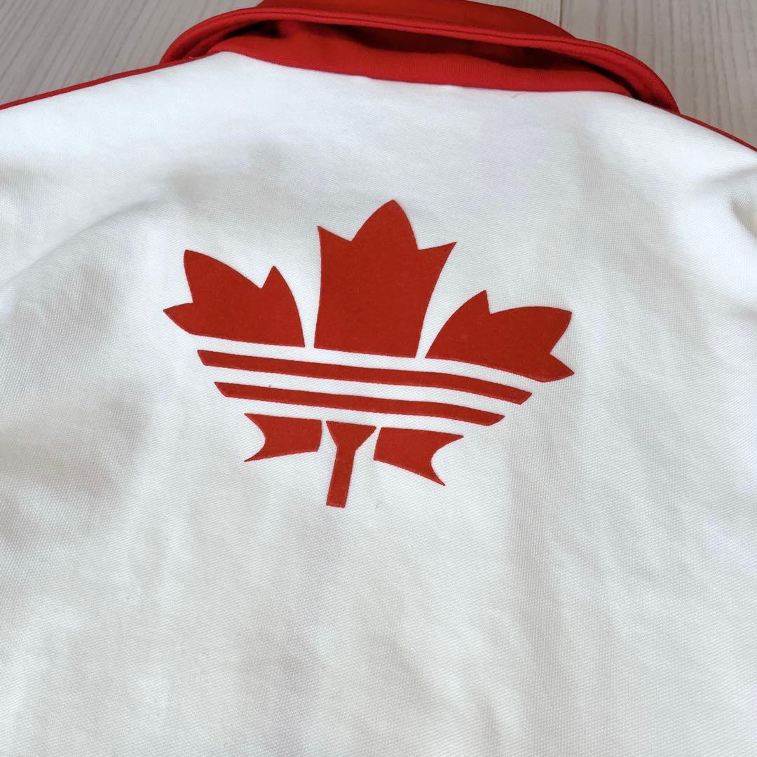 希少 adidas 90s 00s カナダ代表 トラックジャケット 良品