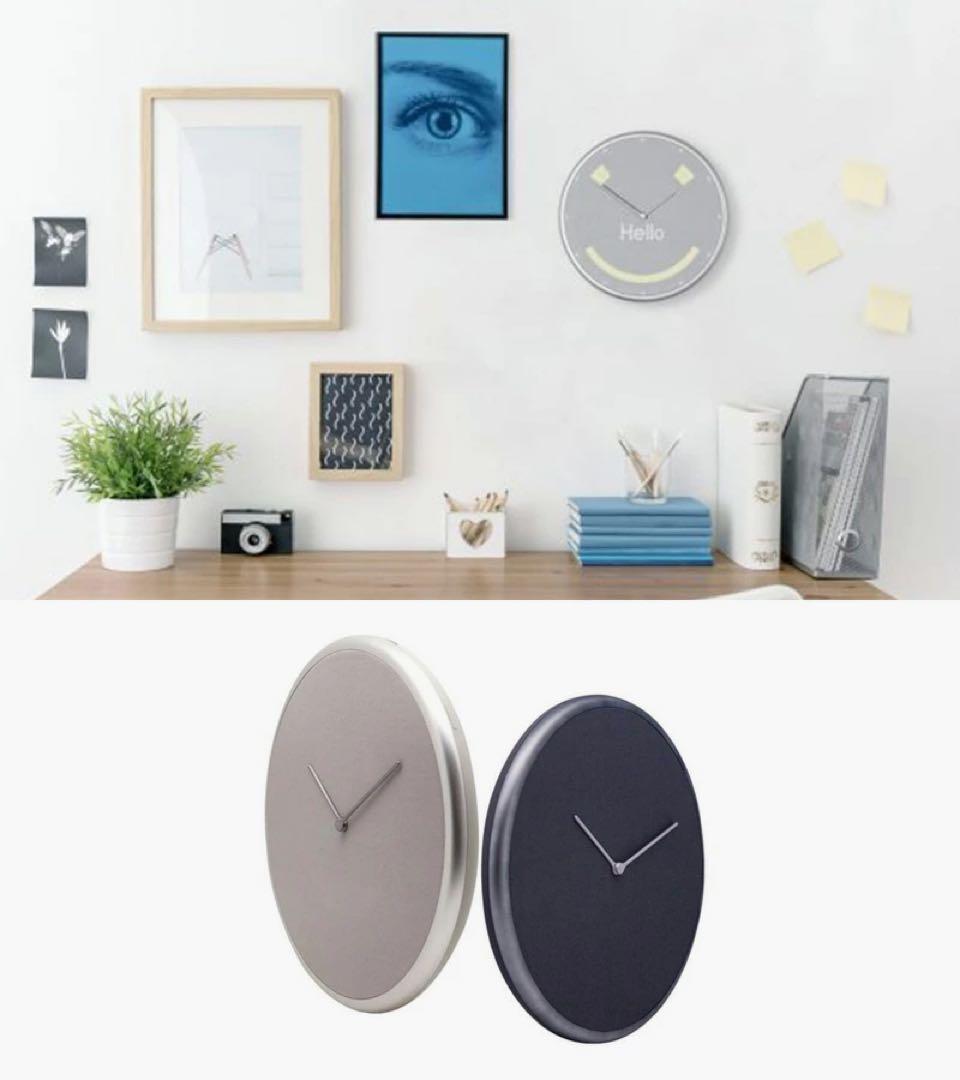❣️Glance Clock 直径23cm GC-US-SLV-01 掛け時計