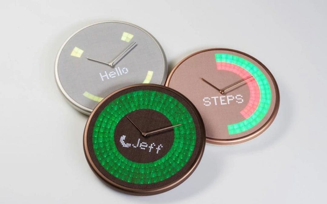 ❣️Glance Clock 直径23cm GC-US-SLV-01 掛け時計