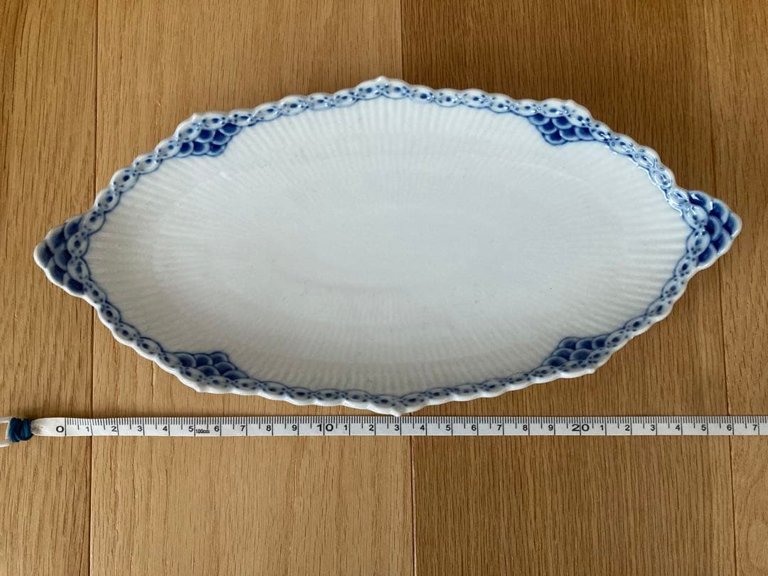 【ロイヤルコペンハーゲン】ブループリンセスピックルディッシュ