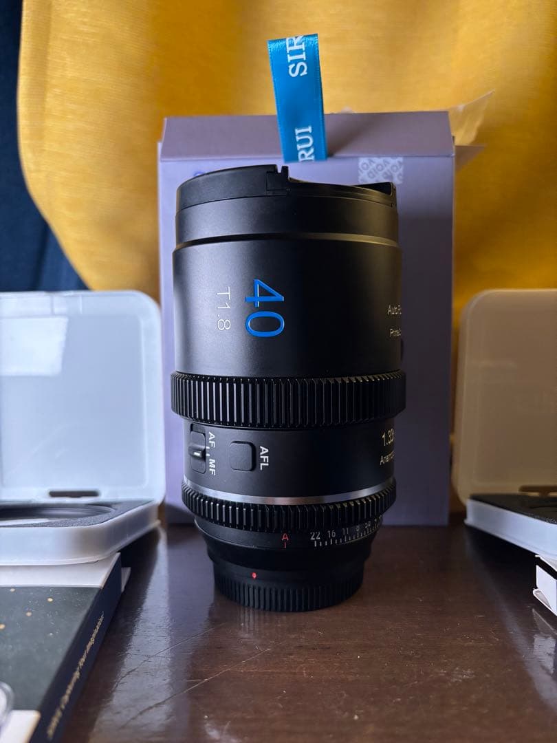 Sirui 40mm T1.8 1.33x ニュートラルフレア