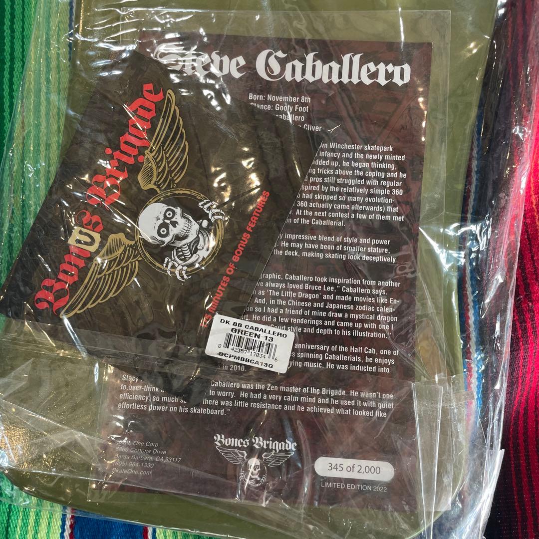Powell スティーブキャバレロCABALLERO 復刻スケボーデッキ