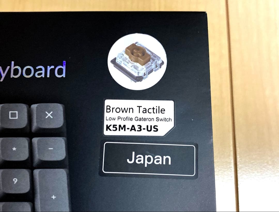 キーボード keychron k5 max