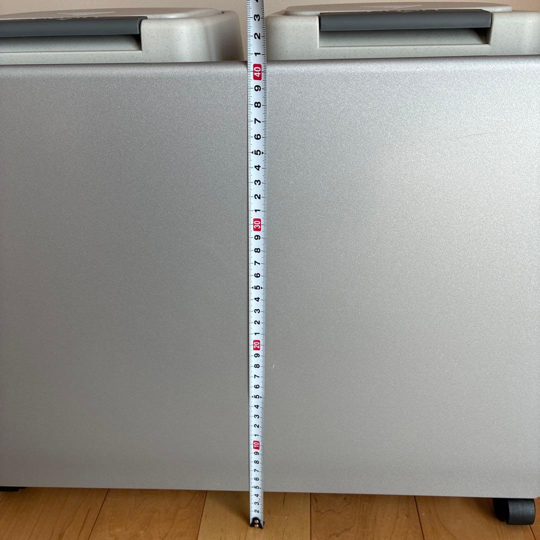 クリナップ　ごみ箱２個　キャスター付き