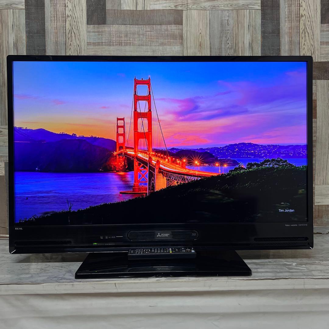 リクエスト価格全国送料込三菱電機40V型HDD1TB内蔵ブルーレイレコーダー搭載