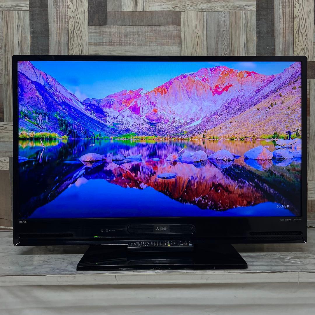 リクエスト価格全国送料込三菱電機40V型HDD1TB内蔵ブルーレイレコーダー搭載