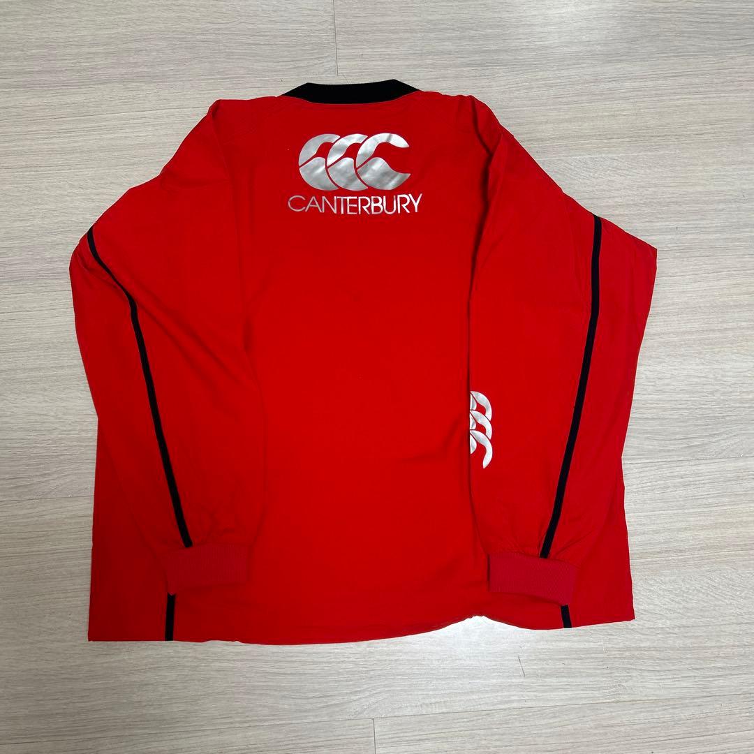 Canterbury Brave Lupus ウォームアップウェア 赤 4L