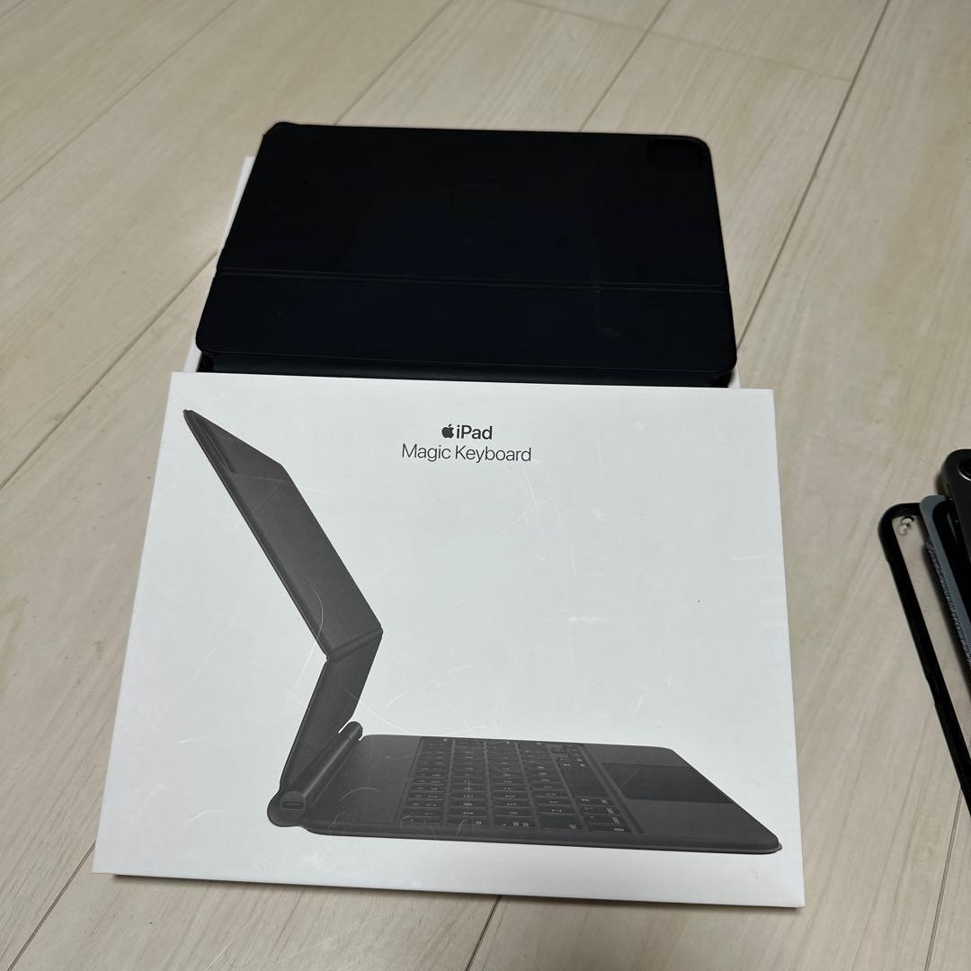 おまけ有〕ipad air 4 64GB magic keyboard付