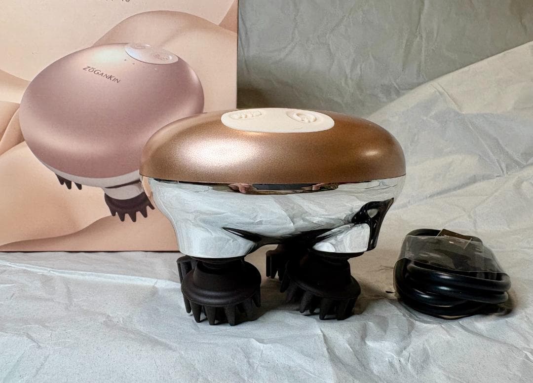 ZOgankin 美顔器 ゴールド USBケーブル付き