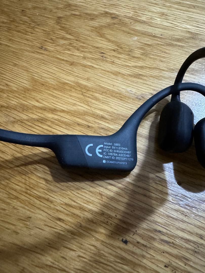 Shokz OpenRun Mini 骨伝導イヤホン コズミックブラック