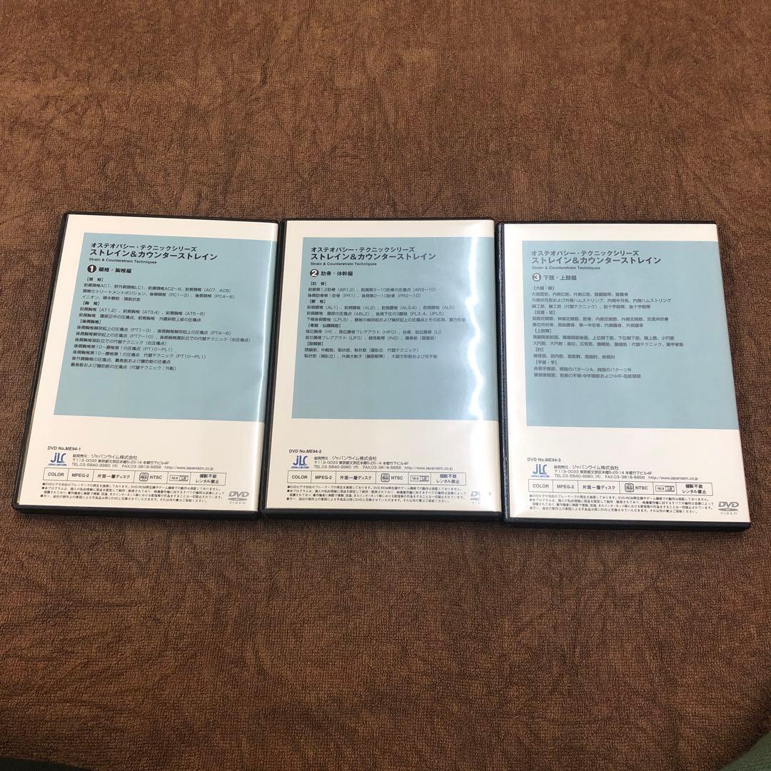 ストレイン&カウンターストレイン　3枚組