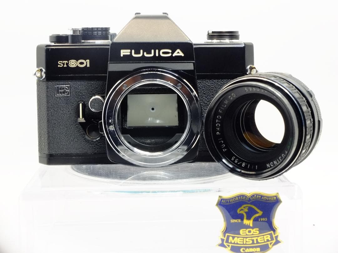 【実写確認整備品】フジカST801BK／EBCフジノン50mmf1.8付