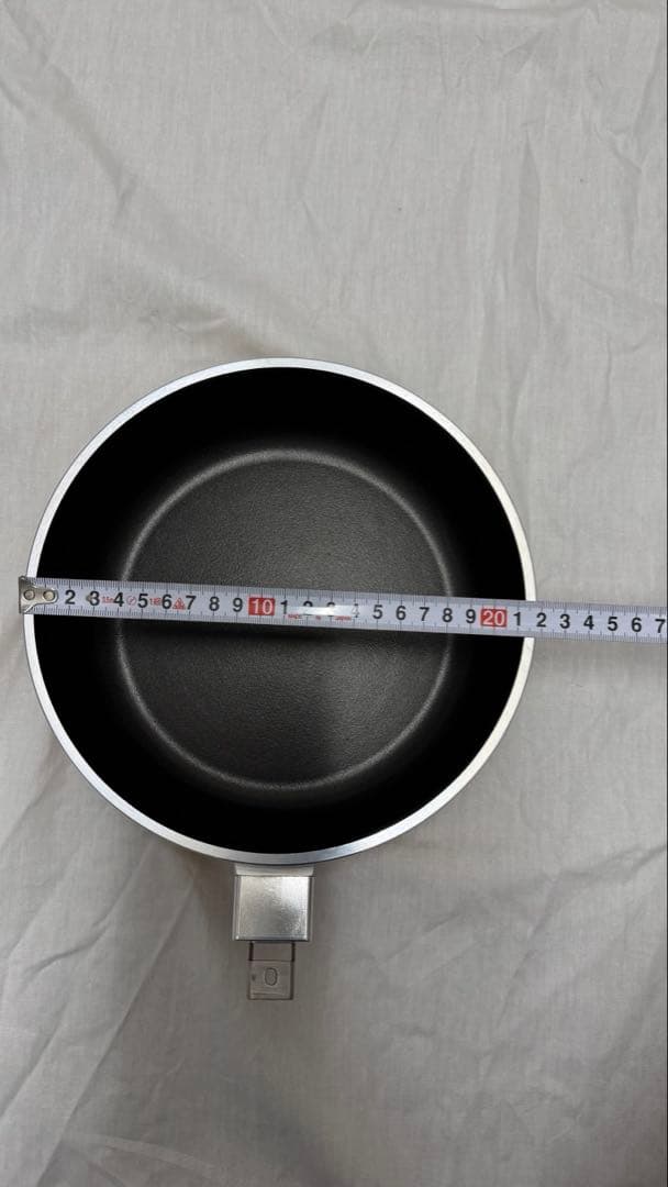 アサヒ軽金属 オールパン 22cm（ガラス蓋付き）