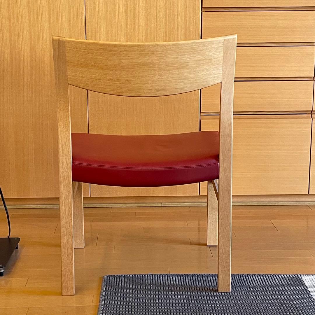 ④カンディハウス ダイニングチェア レジェーロ　レザー