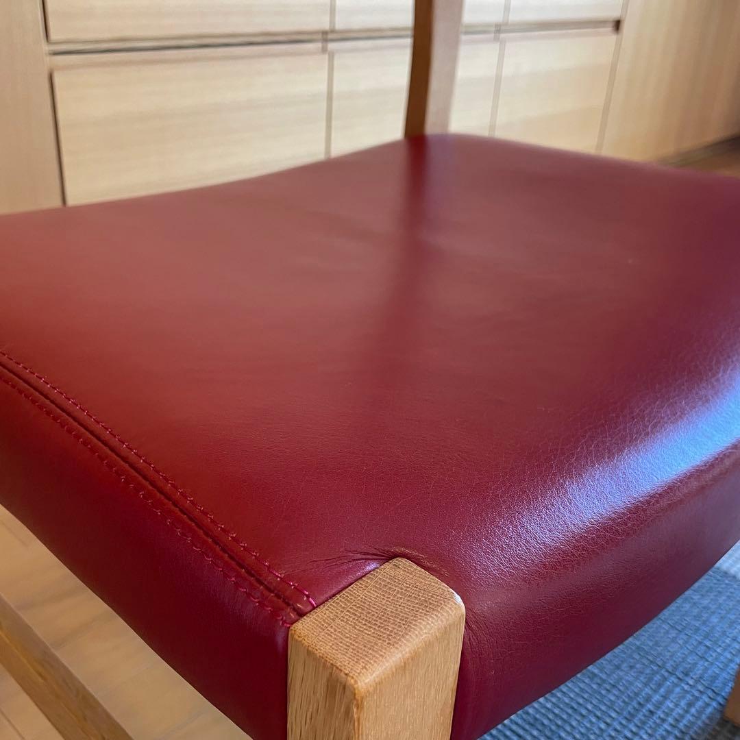 ④カンディハウス ダイニングチェア レジェーロ　レザー