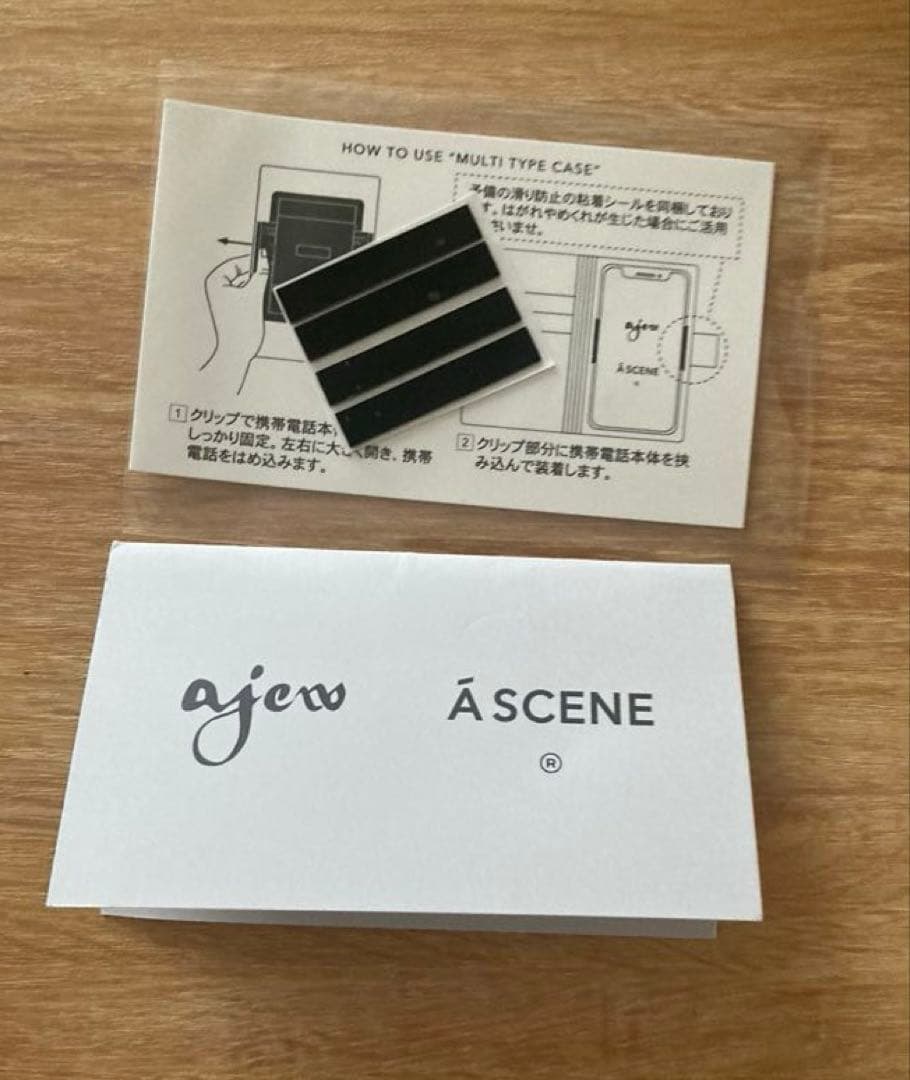 ajew スマホケース マルチ M